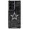 NFL Dallas Cowboys Black & White Galaxy S21 Ultra 5G Clear Case