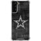 NFL Dallas Cowboys Black & White Galaxy S22 Plus Clear Case