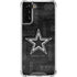 NFL Dallas Cowboys Black & White Galaxy S22 Plus Clear Case