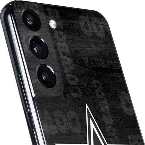 NFL Dallas Cowboys Black & White Galaxy S22 Plus Skin