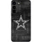 NFL Dallas Cowboys Black & White Galaxy S22 Skin