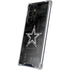 NFL Dallas Cowboys Black & White Galaxy S22 Ultra Clear Case