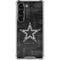 NFL Dallas Cowboys Black & White Galaxy S23 Clear Case