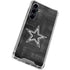 NFL Dallas Cowboys Black & White Galaxy S23 FE Clear Case
