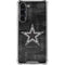 NFL Dallas Cowboys Black & White Galaxy S23 Plus Clear Case