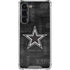 NFL Dallas Cowboys Black & White Galaxy S23 Plus Clear Case