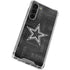 NFL Dallas Cowboys Black & White Galaxy S23 Plus Clear Case