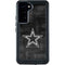 NFL Dallas Cowboys Black & White Galaxy S23 Plus Waterproof Case