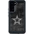NFL Dallas Cowboys Black & White Galaxy S23 Plus Waterproof Case
