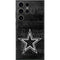 NFL Dallas Cowboys Black & White Galaxy S23 Ultra Skin
