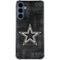 NFL Dallas Cowboys Black & White Galaxy S24 Clear Case
