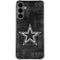 NFL Dallas Cowboys Black & White Galaxy S24 Plus Clear Case