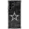 NFL Dallas Cowboys Black & White Galaxy S24 Ultra Clear Case