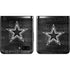 NFL Dallas Cowboys Black & White Galaxy Z Flip Skin