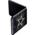NFL Dallas Cowboys Black & White Galaxy Z Flip Skin