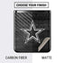 NFL Dallas Cowboys Black & White Galaxy Z Flip Skin