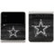 NFL Dallas Cowboys Black & White Galaxy Z Flip3 5G Skin