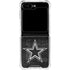 NFL Dallas Cowboys Black & White Galaxy Z Flip5 5G Clear Case