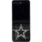 NFL Dallas Cowboys Black & White Galaxy Z Flip5 5G Skin
