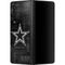 NFL Dallas Cowboys Black & White Galaxy Z Fold3 5G Skin