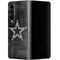 NFL Dallas Cowboys Black & White Galaxy Z Fold4 5G Skin