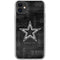 NFL Dallas Cowboys Black & White iPhone 11 Clear Case