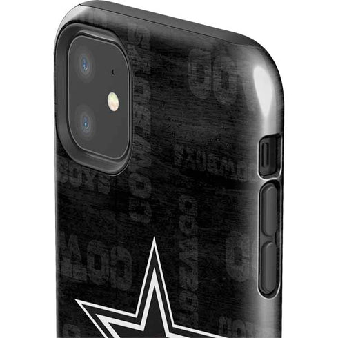 NFL Dallas Cowboys Black & White iPhone 11 Impact Case