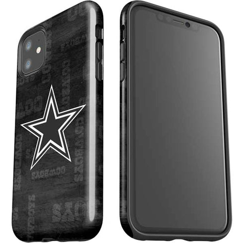 NFL Dallas Cowboys Black & White iPhone 11 Impact Case