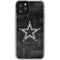 NFL Dallas Cowboys Black & White iPhone 11 Pro Clear Case