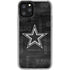 NFL Dallas Cowboys Black & White iPhone 11 Pro Clear Case