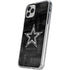 NFL Dallas Cowboys Black & White iPhone 11 Pro Clear Case