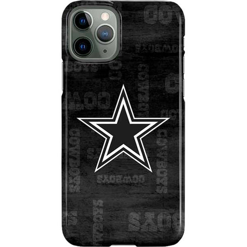 NFL Dallas Cowboys Black & White iPhone 11 Pro Lite Case