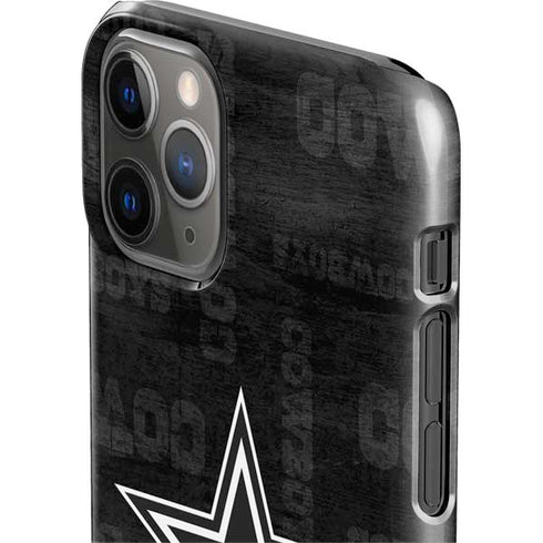 NFL Dallas Cowboys Black & White iPhone 11 Pro Lite Case