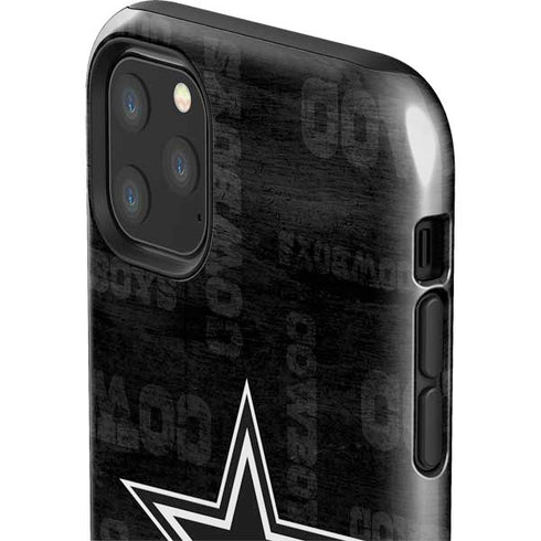 NFL Dallas Cowboys Black & White iPhone 11 Pro Max Impact Case