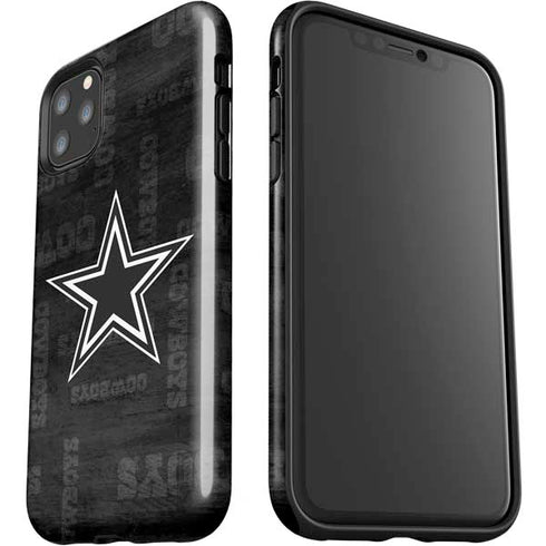 NFL Dallas Cowboys Black & White iPhone 11 Pro Max Impact Case