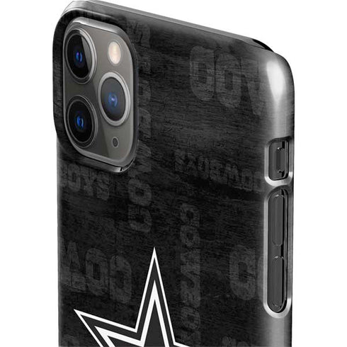 NFL Dallas Cowboys Black & White iPhone 11 Pro Max Lite Case