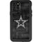 NFL Dallas Cowboys Black & White iPhone 11 Pro Waterproof Case