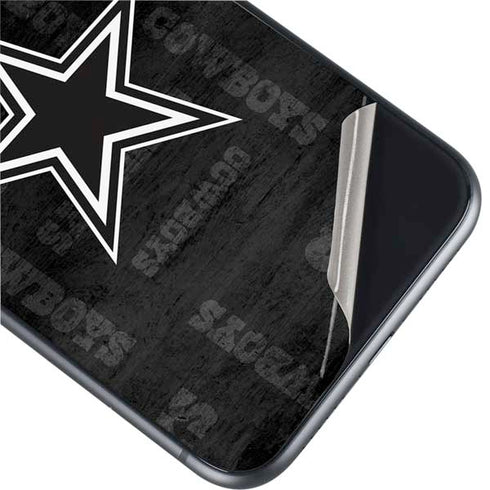 NFL Dallas Cowboys Black & White iPhone 11 Skin