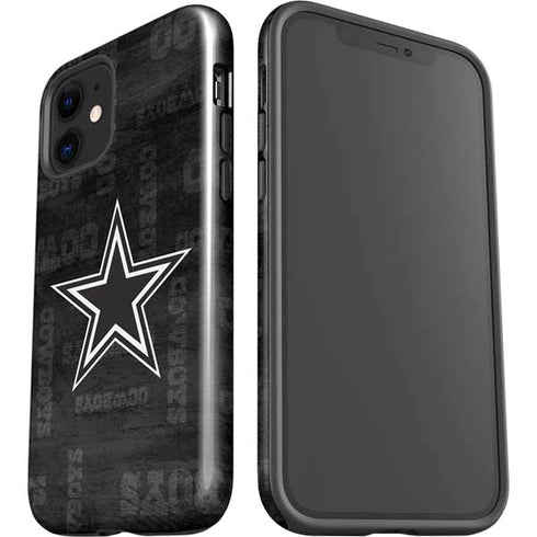 NFL Dallas Cowboys Black & White iPhone 12 Impact Case
