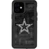 NFL Dallas Cowboys Black & White iPhone 12 Mini Waterproof Case