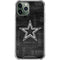 NFL Dallas Cowboys Black & White iPhone 12 Pro Clear Case