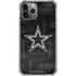 NFL Dallas Cowboys Black & White iPhone 12 Pro Clear Case