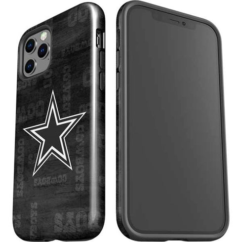 NFL Dallas Cowboys Black & White iPhone 12 Pro Impact Case