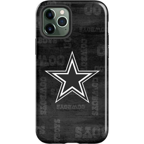NFL Dallas Cowboys Black & White iPhone 12 Pro Max Impact Case