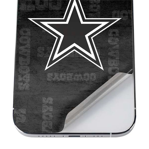 NFL Dallas Cowboys Black & White iPhone 12 Pro Max Skin
