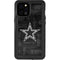 NFL Dallas Cowboys Black & White iPhone 12 Pro Max Waterproof Case
