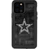 NFL Dallas Cowboys Black & White iPhone 12 Pro Waterproof Case