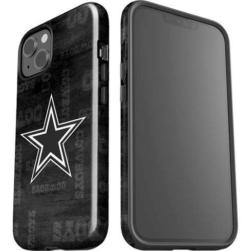 NFL Dallas Cowboys Black & White iPhone 13 Impact Case