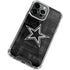 NFL Dallas Cowboys Black & White iPhone 13 Pro Max Clear Case