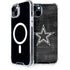 NFL Dallas Cowboys Black & White iPhone 15 MagSafe Case